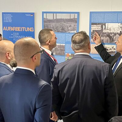 08.11.2024 - Besuch der Partnerlandkreise anl&auml;sslich 35 Jahre Mauerfall