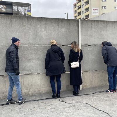 08.11.2024 - Besuch der Partnerlandkreise anl&auml;sslich 35 Jahre Mauerfall