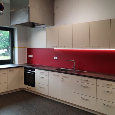 Die Lehrk&uuml;che der Landwirtschaftsschule im TAZ