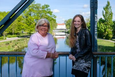 Gleichstellungsbeauftragte Birgit Lipsky und Katharina Leschke
