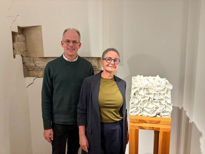  Er&ouml;ffnung Sonderausstellung &raquo;Strukturen - Arbeiten in Ton. Atelier Verena Siol&laquo; 